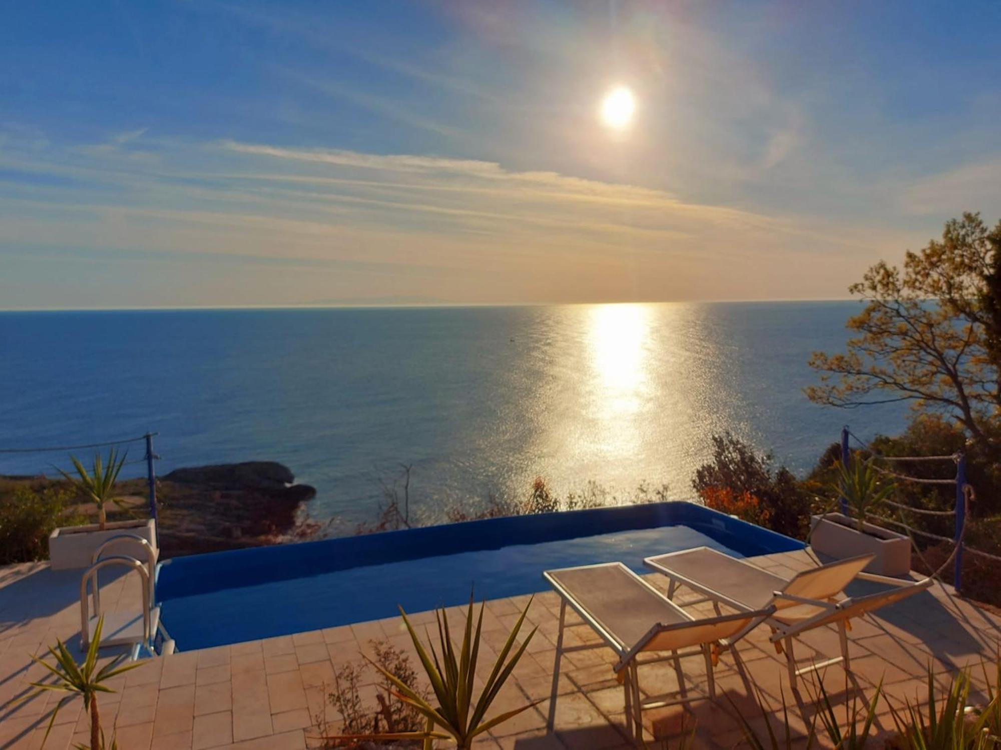 Ville Girasoli "Villa Nella Baia" With Private Swimming Pool Tricase Exterior foto